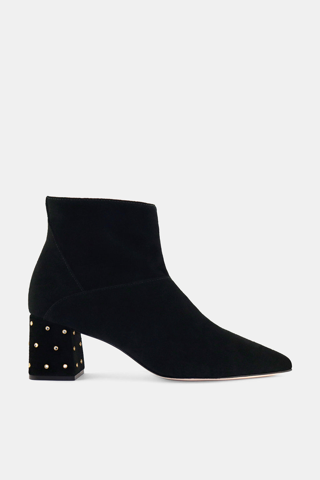 Bota Charlotte Couro Preto