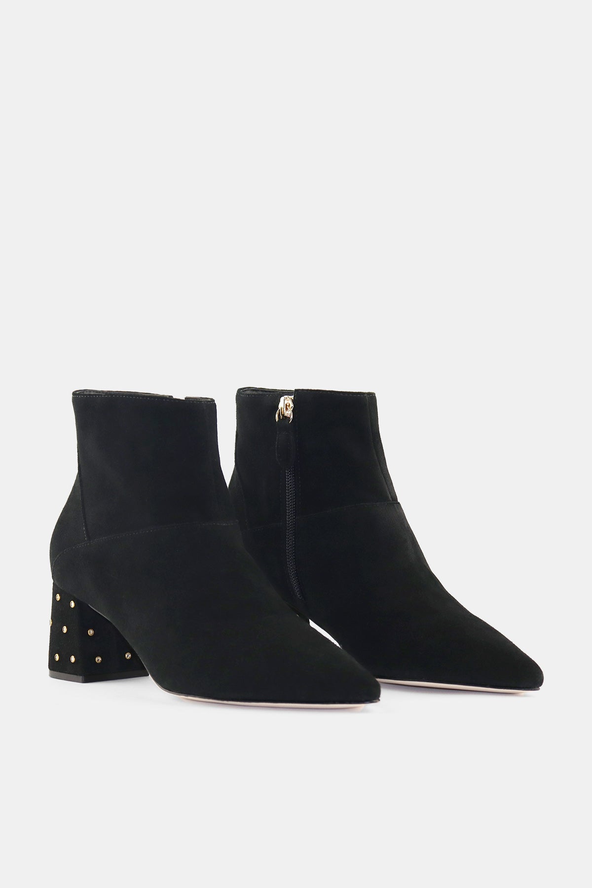 Bota Charlotte Couro Preto