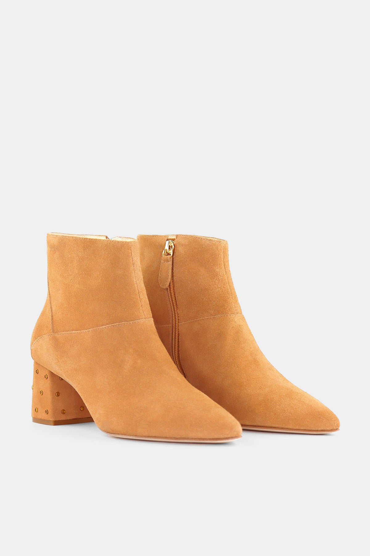 Bota Charlotte Couro Nude